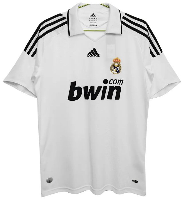 Camisa I Real Madrid 2008 2009 Adidas retro 